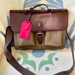 Ted Baker London Leather Briefcase / Bag